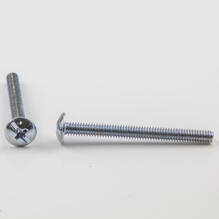 Hardware Resources 8/32" x 1-3/4 in Phillips Truss Machine Screw, Plain Steel, 20 PK 32X1341-R
